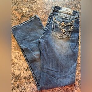 Miss Me Blue Boot Cut Jeans